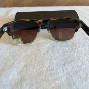 Oliver Peoples Sunglasses OV 5206-S 1234/9P Dbs Clear Tortoise Frames Brown Lens Oliver Peoples | Accessories | Oliver Peoples Sunglasses Ov  main image 3
